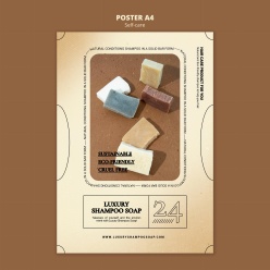 广告海报-香皂产品海报设计PSD
